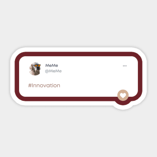 Innovation tweet Sticker